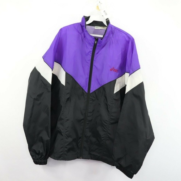 asics windbreaker vintage